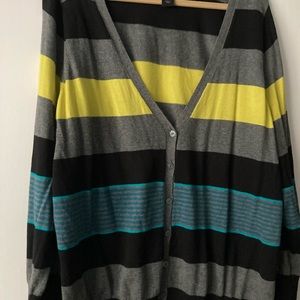Colorful sweater from lane Bryant